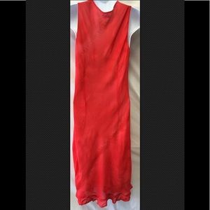 Crushed 'Lapis' V-Neck Dress main image 0
